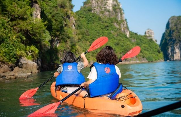 Kayaking with Rosy Cruise